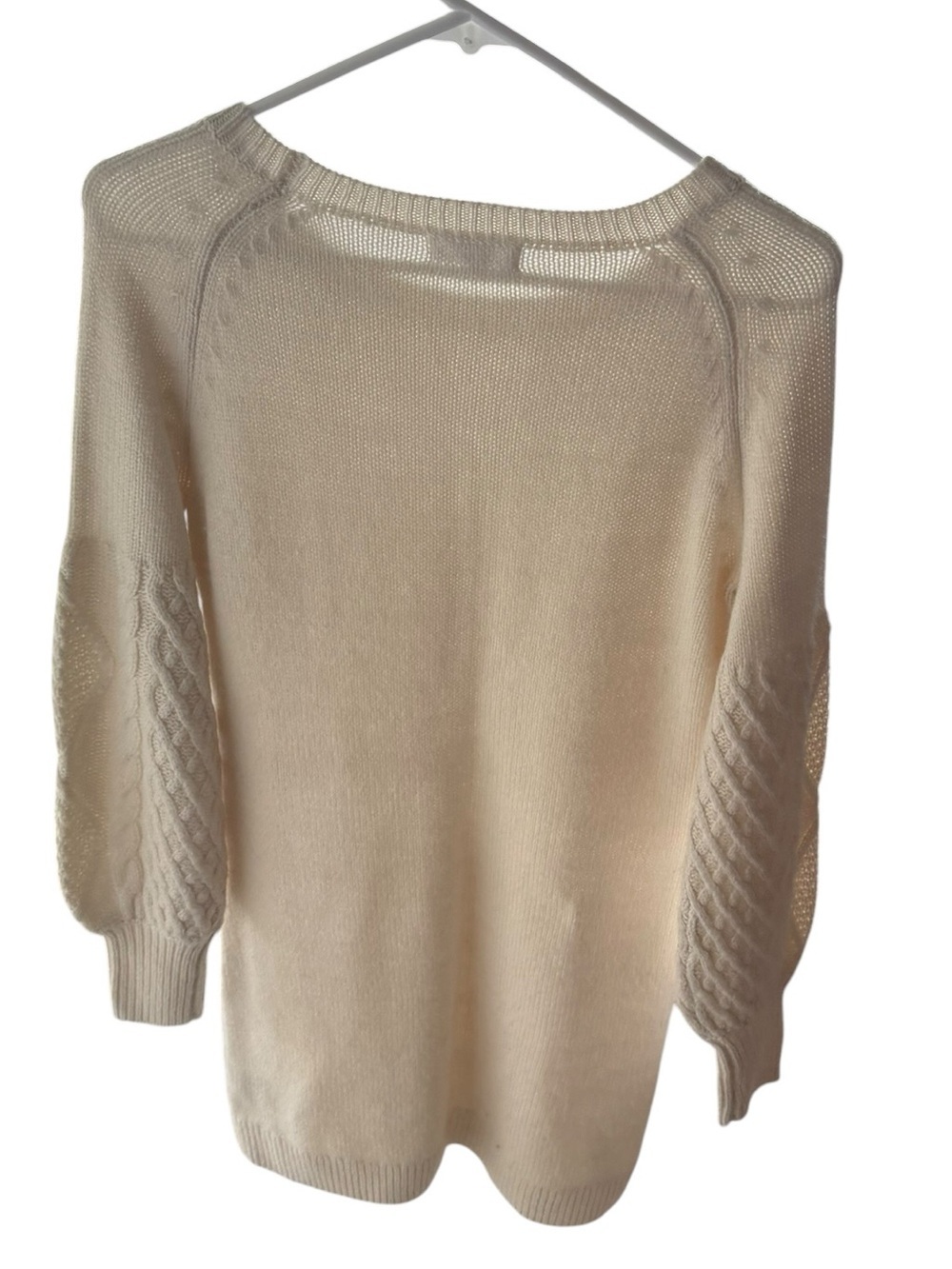 BB Dakota by Steve Madden Cream Knit Sweater – Size Small